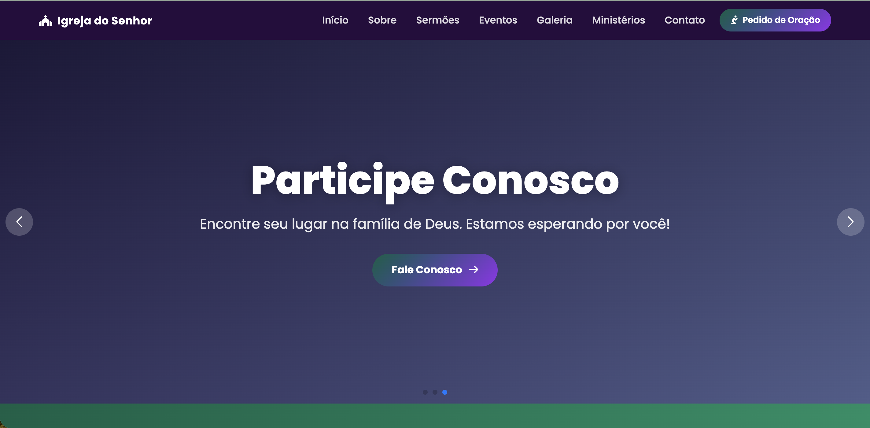 Sistema para Igrejas